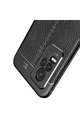 Vivo V21E Kılıf BSAY Niss Silikon Kapak - Lacivert Siyah