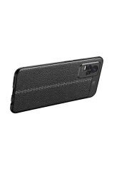 Vivo V21E Kılıf BSAY Niss Silikon Kapak - Lacivert Siyah