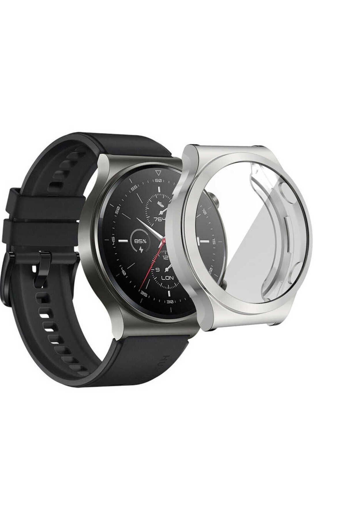 Huawei Watch GT2 Pro BSAY Watch Gard 02 Ekran Koruyucu - Gold Gümüş