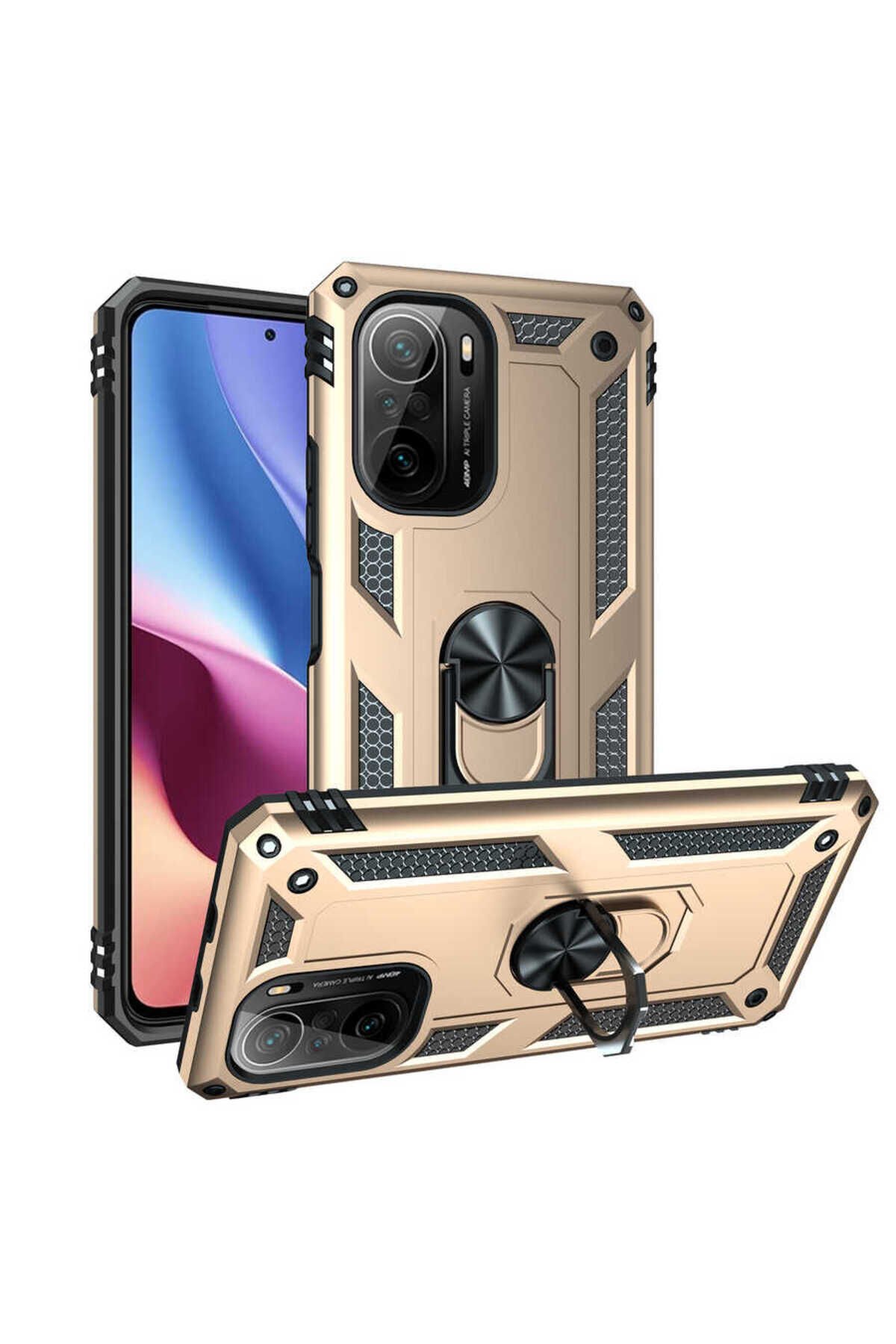 Mi 11İ Kılıf SBT Vega Kapak - Gold
