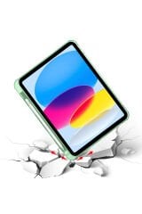 iPad 11.Nesil 2025 Kılıf ZPRB Tri Folding Kalem Bölmeli Standlı Kılıf - Mor Mor