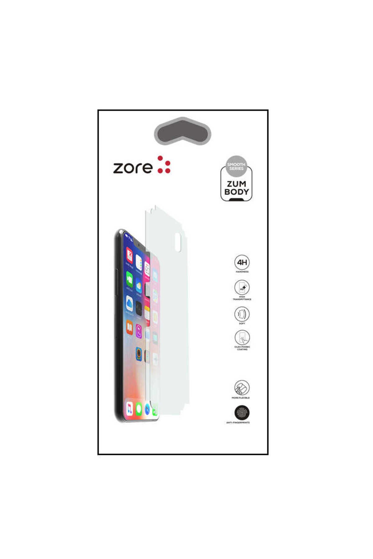 iPhone 15 Pro Zore Arka Zum Body Ekran Koruyucu -