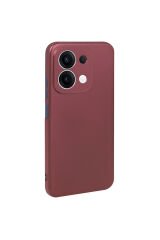 Redmi 15C Kılıf BSAY Premier Silikon Kapak - Kırmızı