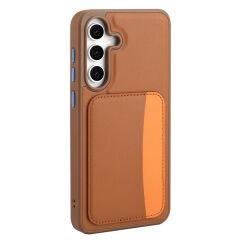 Galaxy S25 FE Kılıf Kartlıklı Zore X-Kart Silikon Kılıf