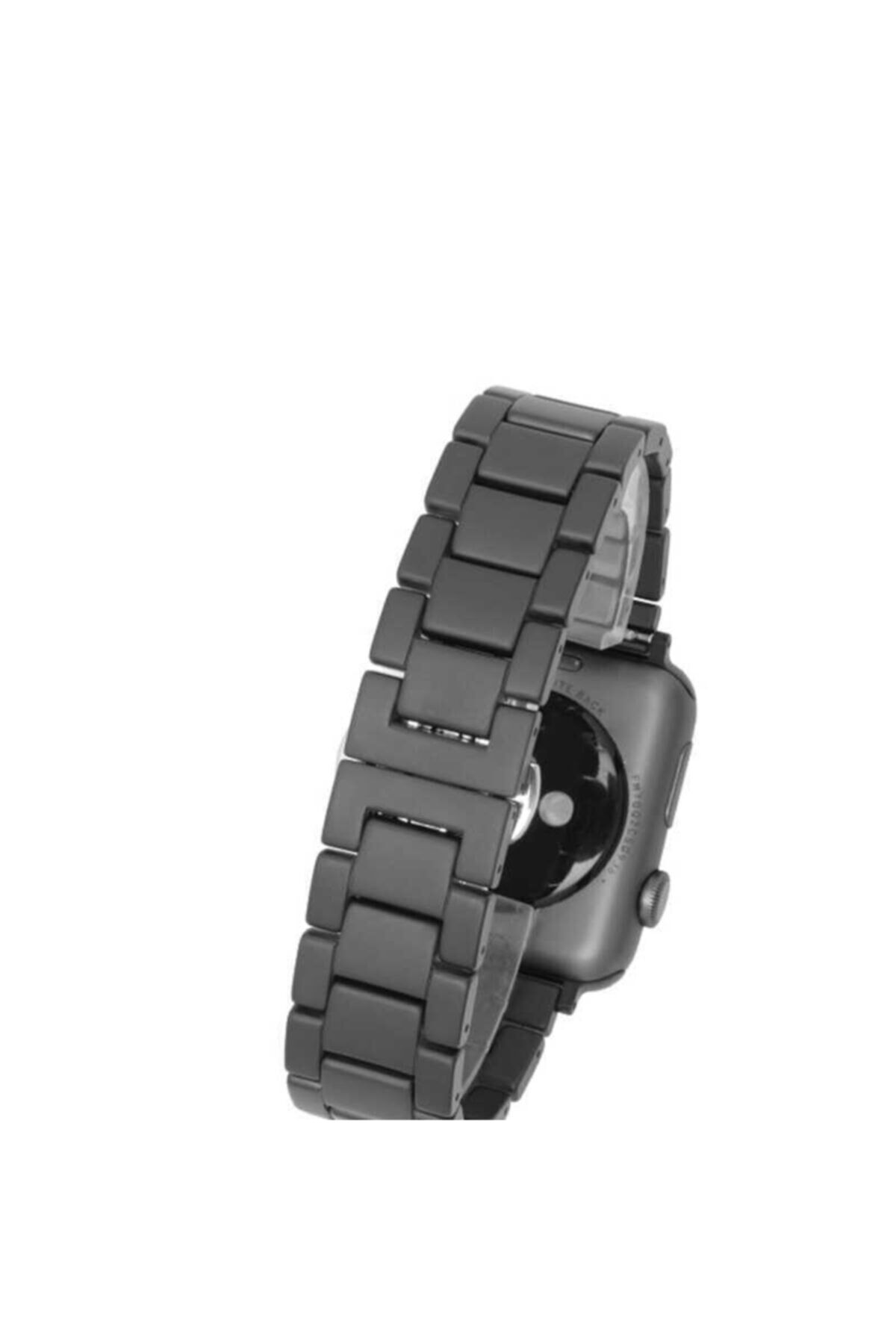 Watch 44mm Mat Seramik Metal Kordon