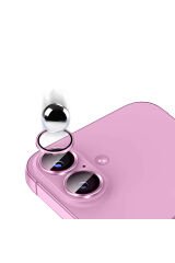 iPhone 16 BSAY Mikro Kamera Lens Koruyucu - Yeşil