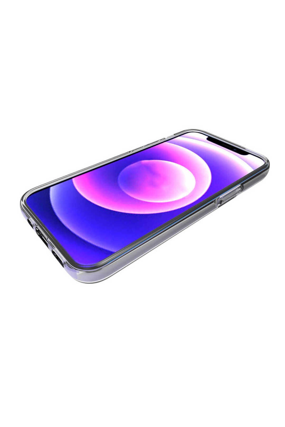 iPhone 15 Plus Uyumlu BSAY Süper Silikon Kılıf-Renksiz Renksiz