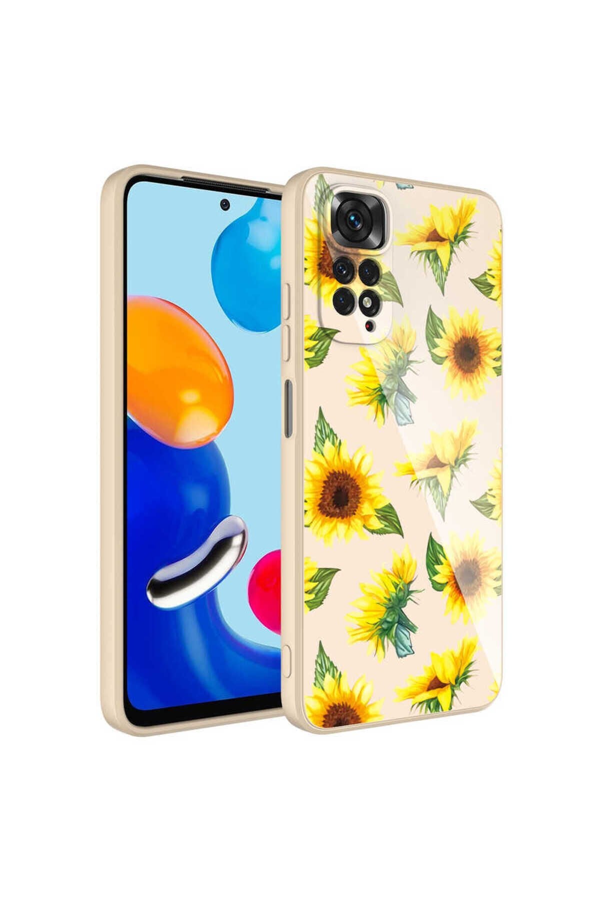 Redmi Note 11S Global Kılıf Kamera Korumalı Desenli Sert Silikon BSAY Epoksi Kapak - NO2 No2