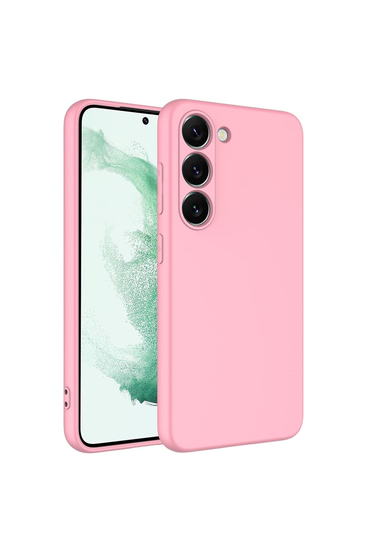 Galaxy S23 Plus Uyumlu BSAY Mara Lansman Kılıf-Siyah Pembe