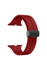 Watch Ultra 49mm Uyumlu KRD-84 Uyumlu BSAY Kordon-Lacivert Siyah