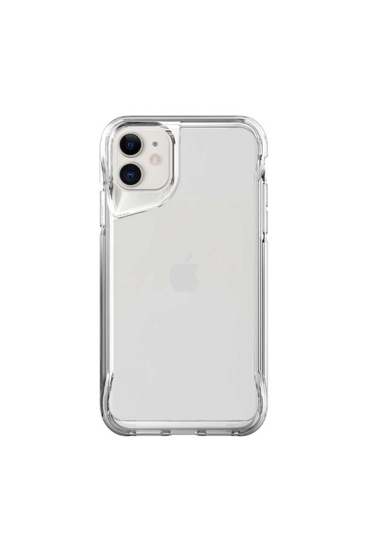 iPhone 11 Uyumlu BSAY T-Max Kılıf-Renksiz Renksiz
