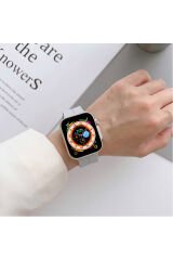 Watch Ultra 49mm Uyumlu KRD-84 Uyumlu BSAY Kordon-Lacivert Kırmızı
