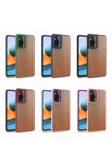 Redmi Note 10 Pro Kılıf BSAY Flora Kapak - Mavi Mavi