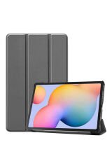 Galaxy Tab A7 Lite T225 Uyumlu BSAY Smart Cover Standlı 1-1 Kılıf-Lacivert Pembe