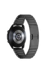 Huawei Honor Magic 2 46mm Uyumlu KRD-82 22mm Metal BSAY Kordon-Gümüş Gri