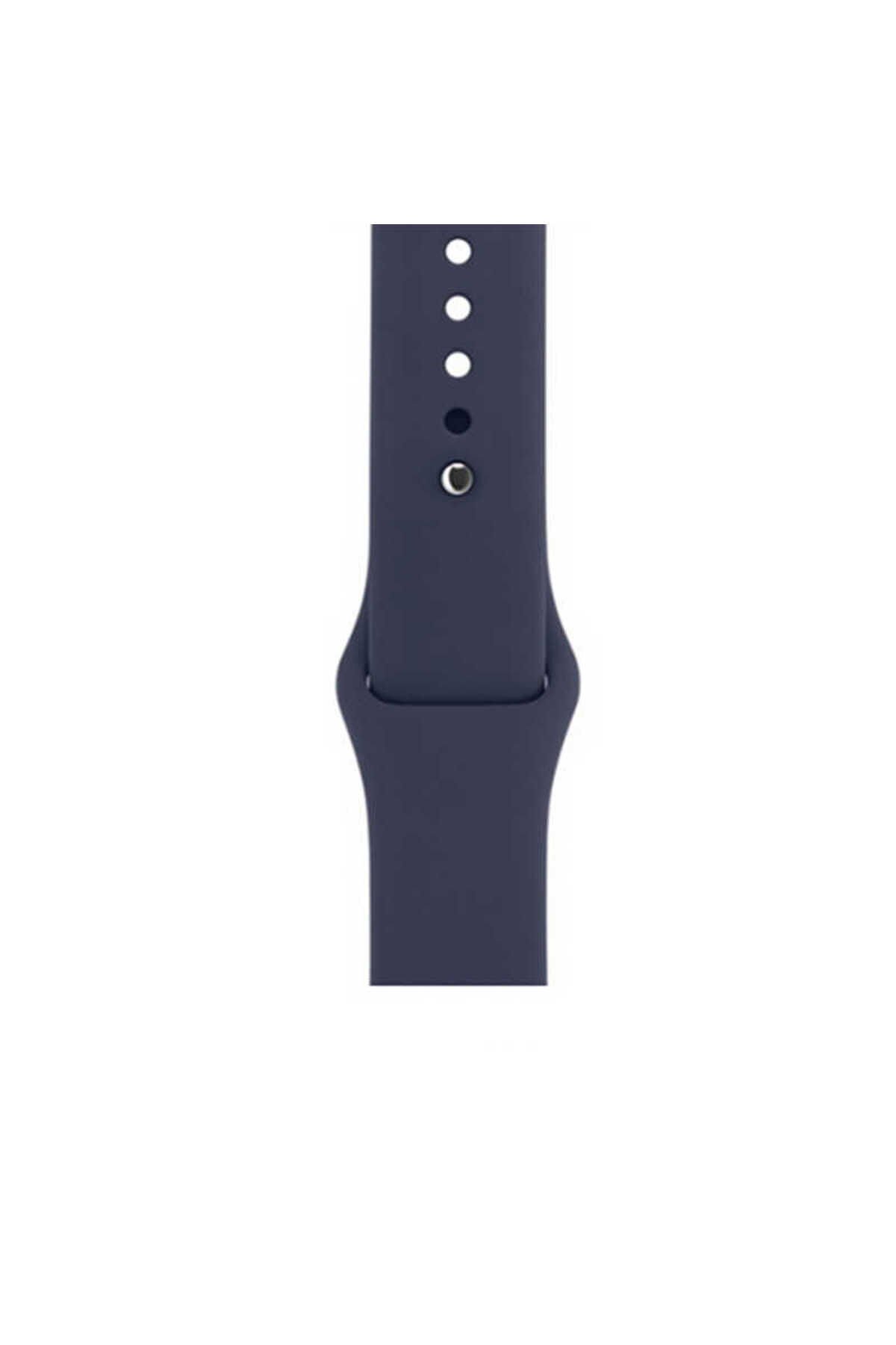 Watch 38mm Uyumlu Klasik GLLP Kordon-Lacivert