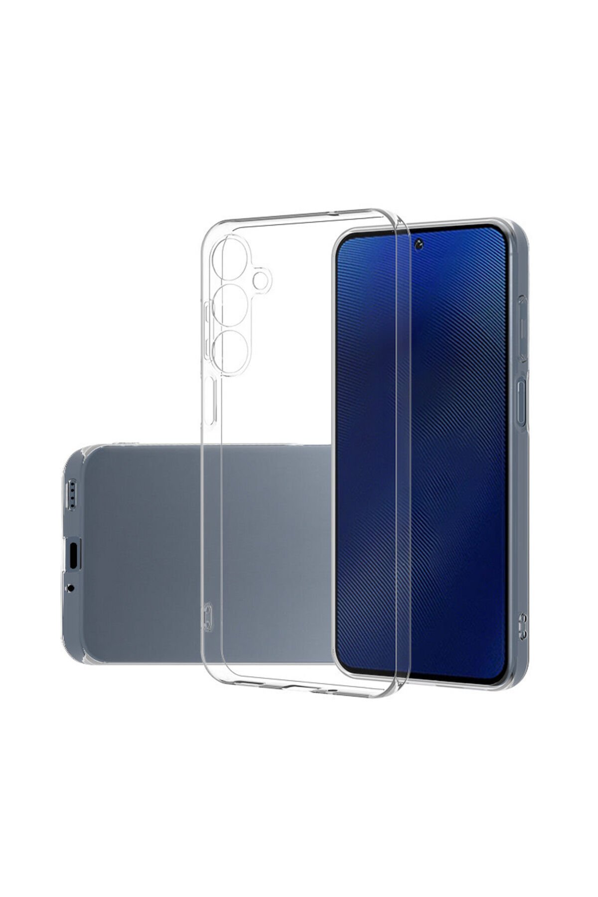 Galaxy A16 Uyumlu BSAY Süper Silikon Kapak-Şeffaf Şeffaf