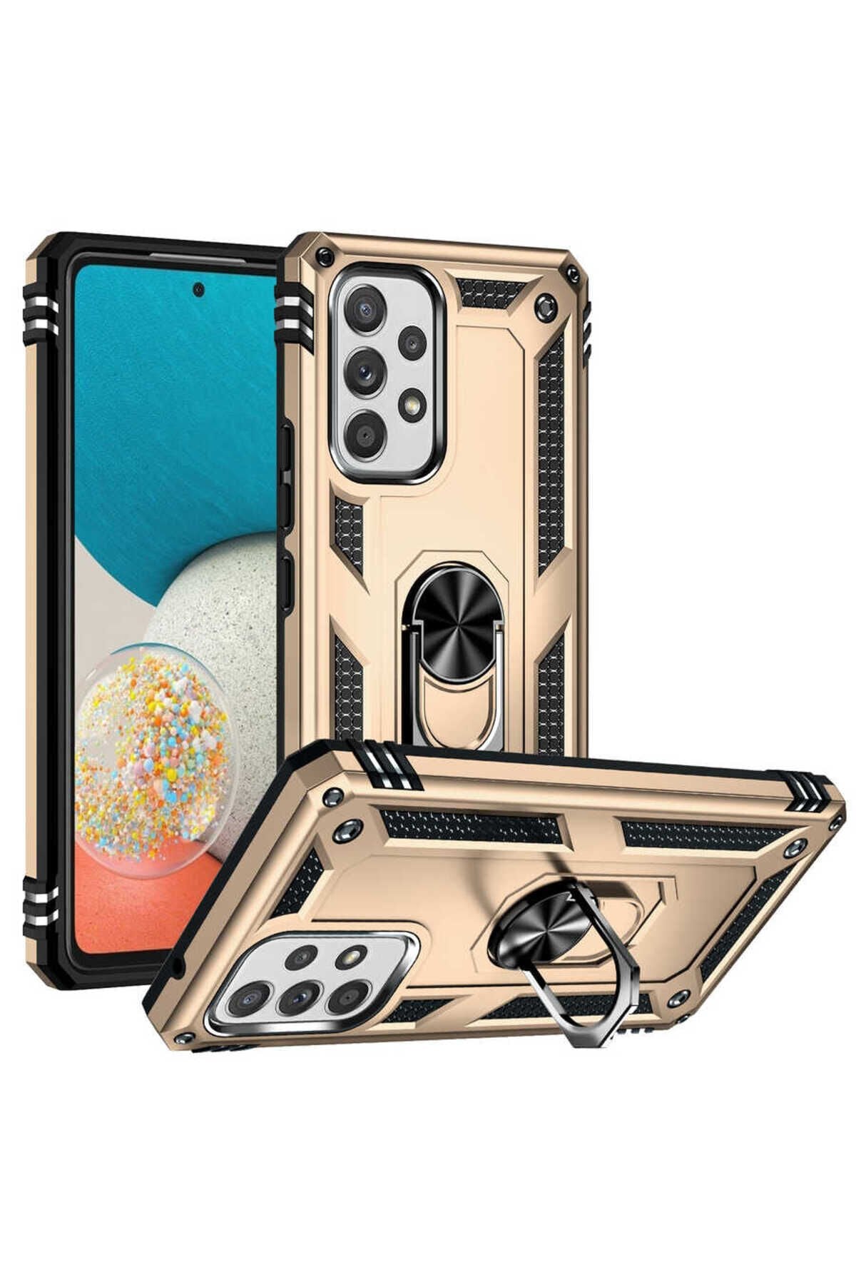 Galaxy A53 5G Kılıf GZST Vega Kapak - Gold Gold