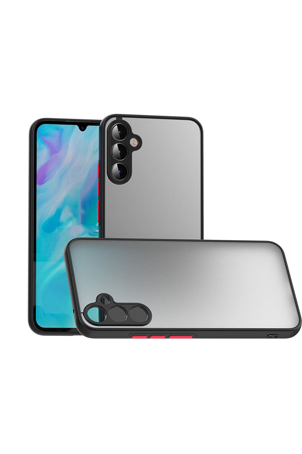 Galaxy A34 Kılıf SBT Hux Kapak - Siyah Siyah