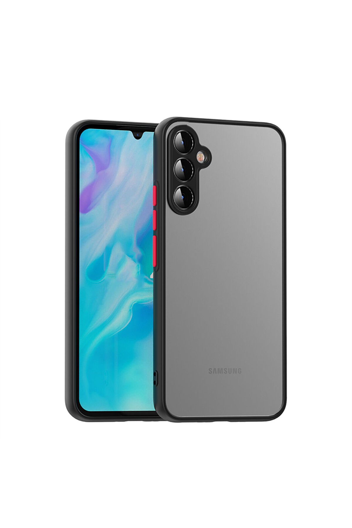 Galaxy A54 Kılıf BSAY Hux Kapak - Lacivert Lacivert