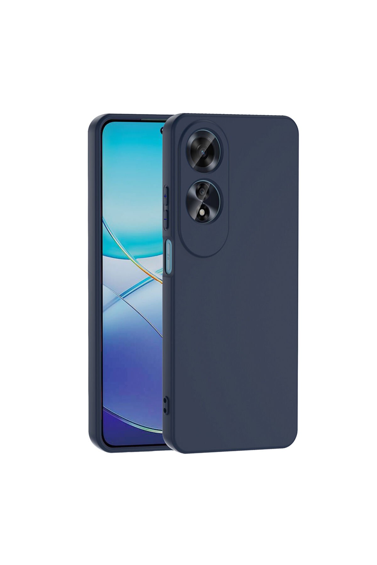 Oppo A60 Uyumlu BSAY Mara Lansman Kapak-Lila Lacivert