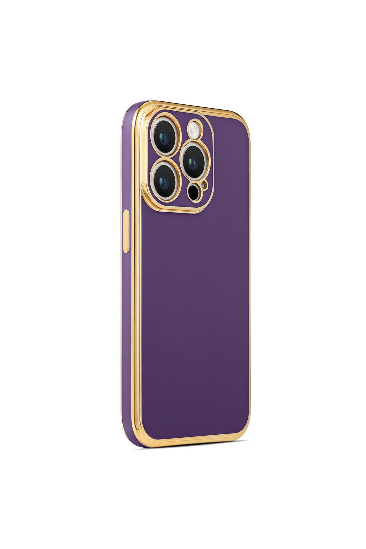 iPhone 14 Pro Uyumlu BSAY Bark Kılıf-Derin Mor