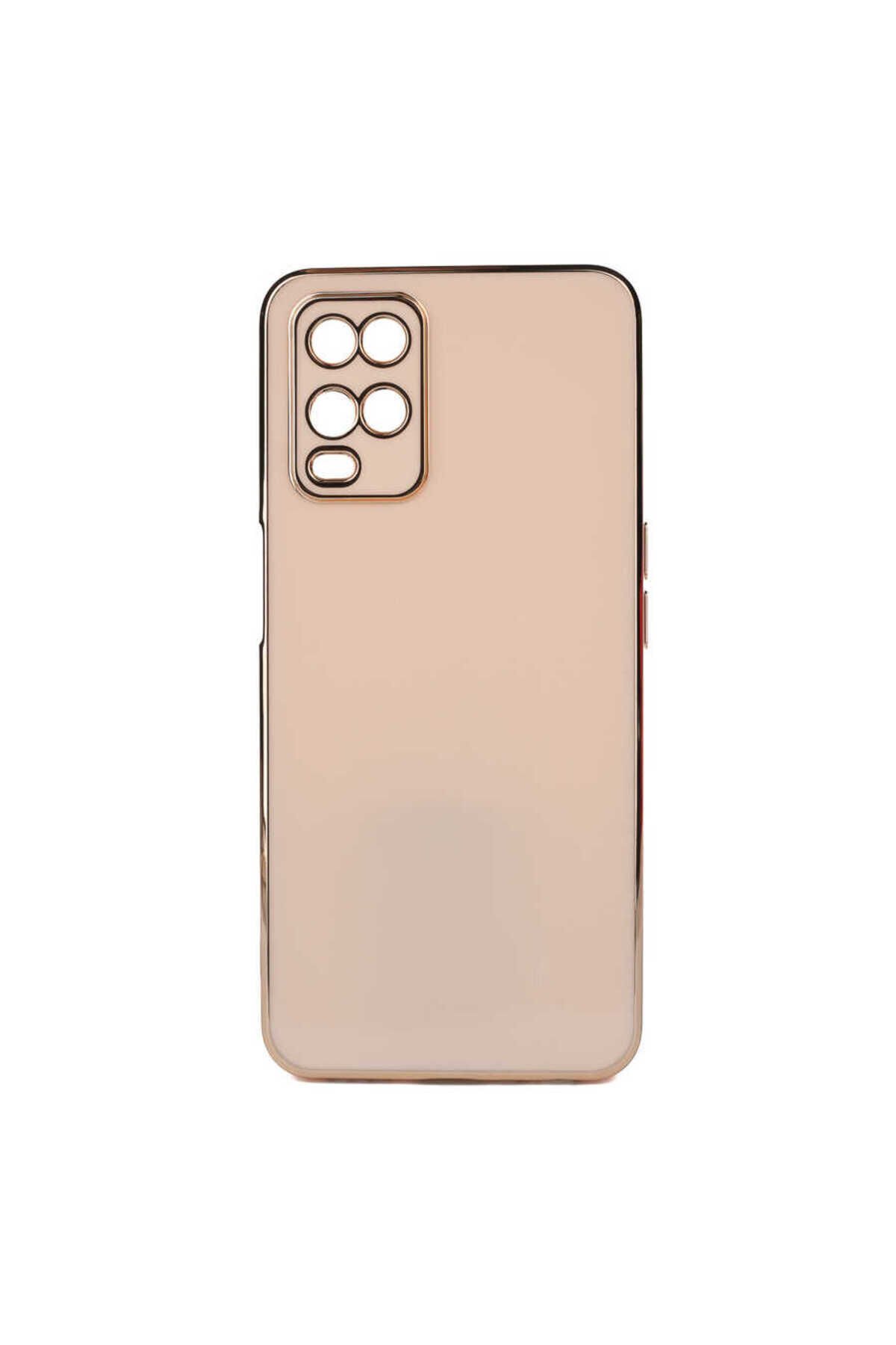 A54 4G Kılıf BSAY Bark Kapak - Rose Gold Rose Gold