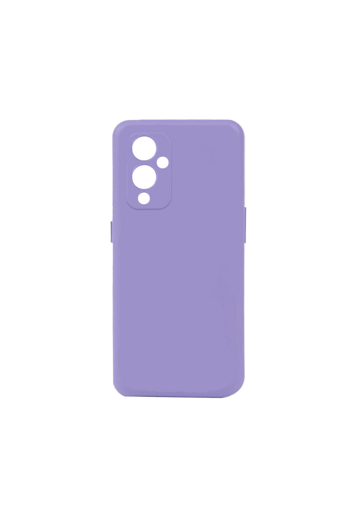 One Plus 9 Kılıf BSAY Biye Silikon - Mavi Lila