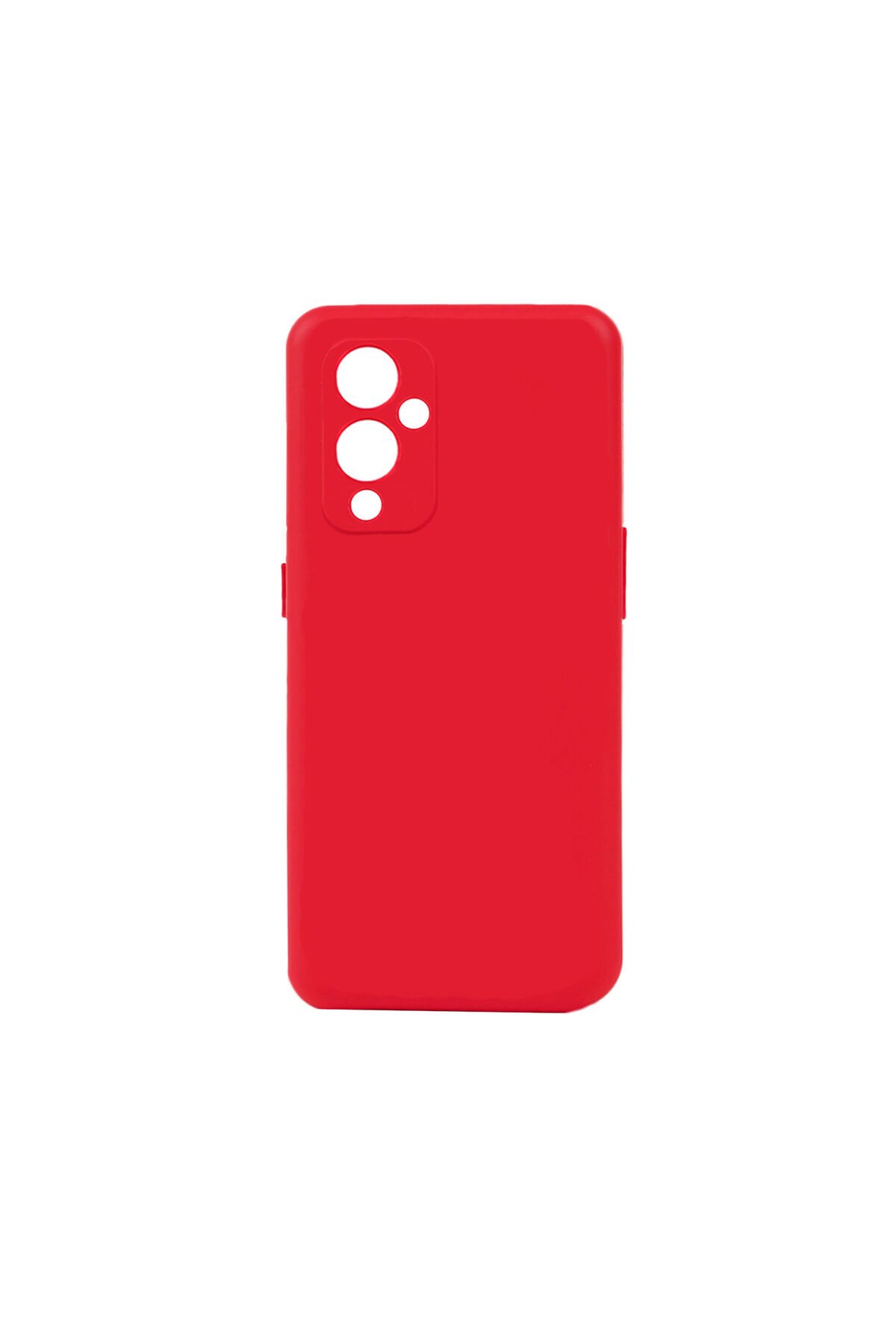 One Plus 9 Kılıf BSAY Biye Silikon - Mavi Kırmızı
