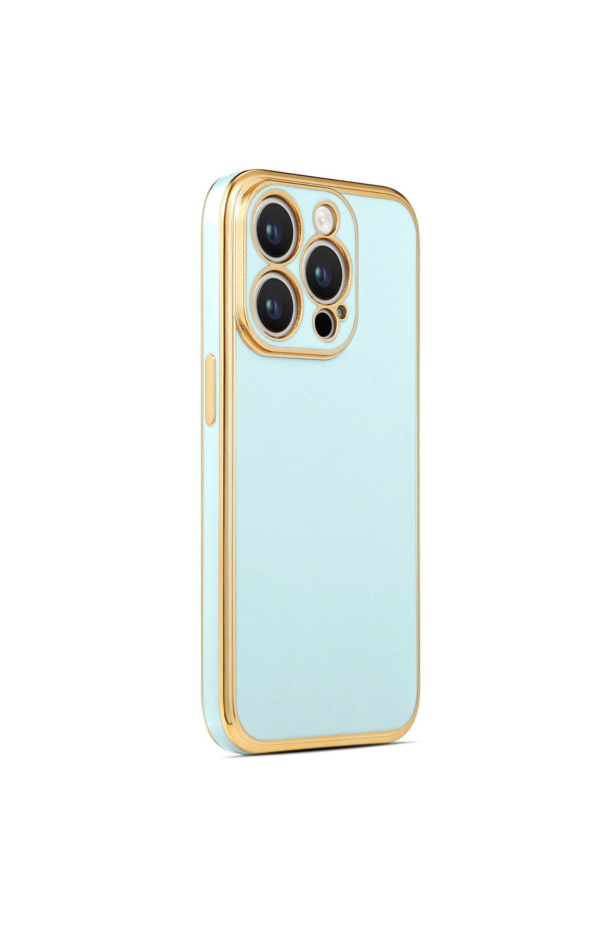 iPhone 14 Pro Uyumlu BSAY Bark Kılıf-Derin Mor Mavi Açık