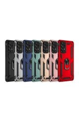 Galaxy A73 Kılıf BSAY Vega Kapak - Siyah Mavi