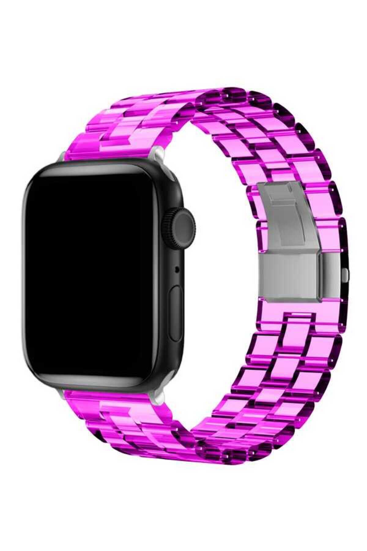 Watch 42mm Uyumlu KRD-33 GZST Kordon-Pembe
