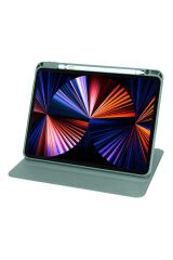 iPad Air 11 2025 M3 Kılıf MRSA Termik Kalem Bölmeli Dönebilen Standlı Kılıf - Lacivert Lacivert