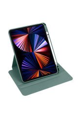 iPad Air 11 2025 M3 Kılıf MRSA Termik Kalem Bölmeli Dönebilen Standlı Kılıf - Lacivert Lacivert