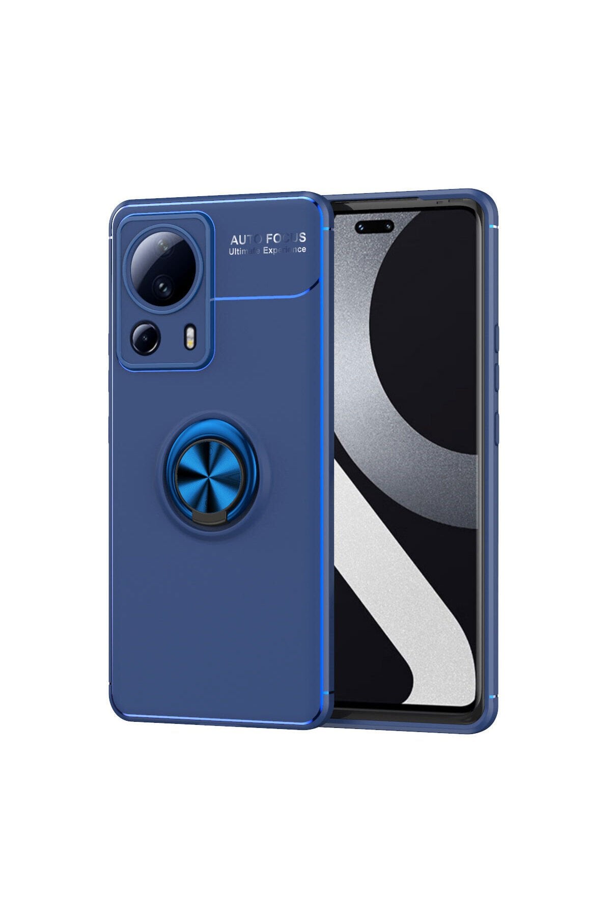 Mi 13 Lite Kılıf ATA Ravel Silikon Kapak - Mavi Mavi