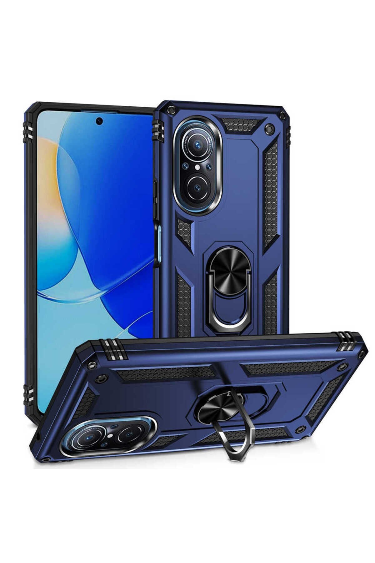 Huawei Nova 9 SE Kılıf BSAY Vega Kapak - Mavi Mavi