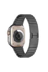 Watch 40mm Uyumlu KRD-82 Metal BSAY Kordon-Gold Gri