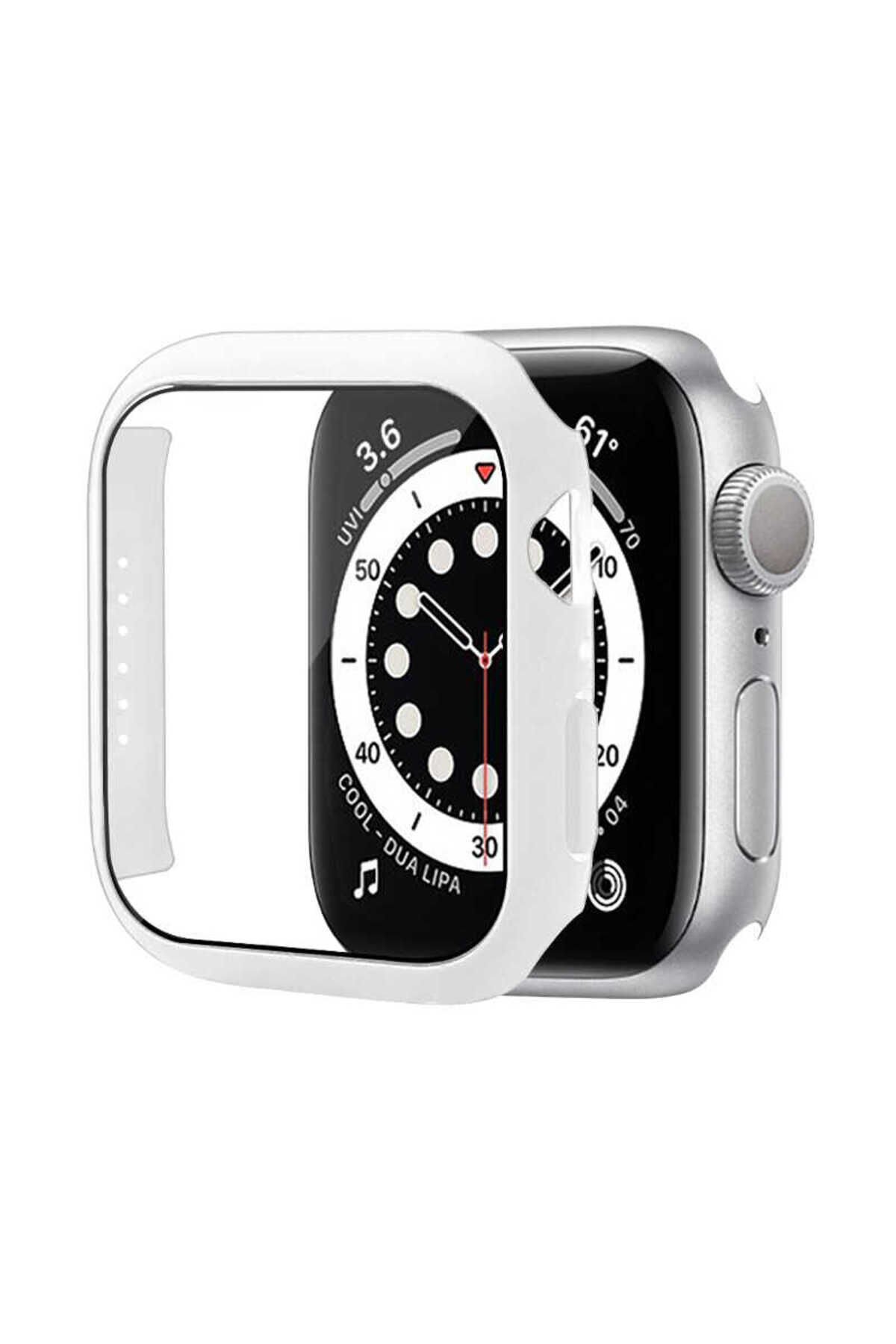 Watch 7 41mm BSAY Watch Gard 01 Ekran Koruyucu - Gümüş Beyaz