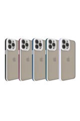 iPhone 13 Pro Max Uyumlu BSAY Mima Kılıf-Koyu Yeşil Lacivert