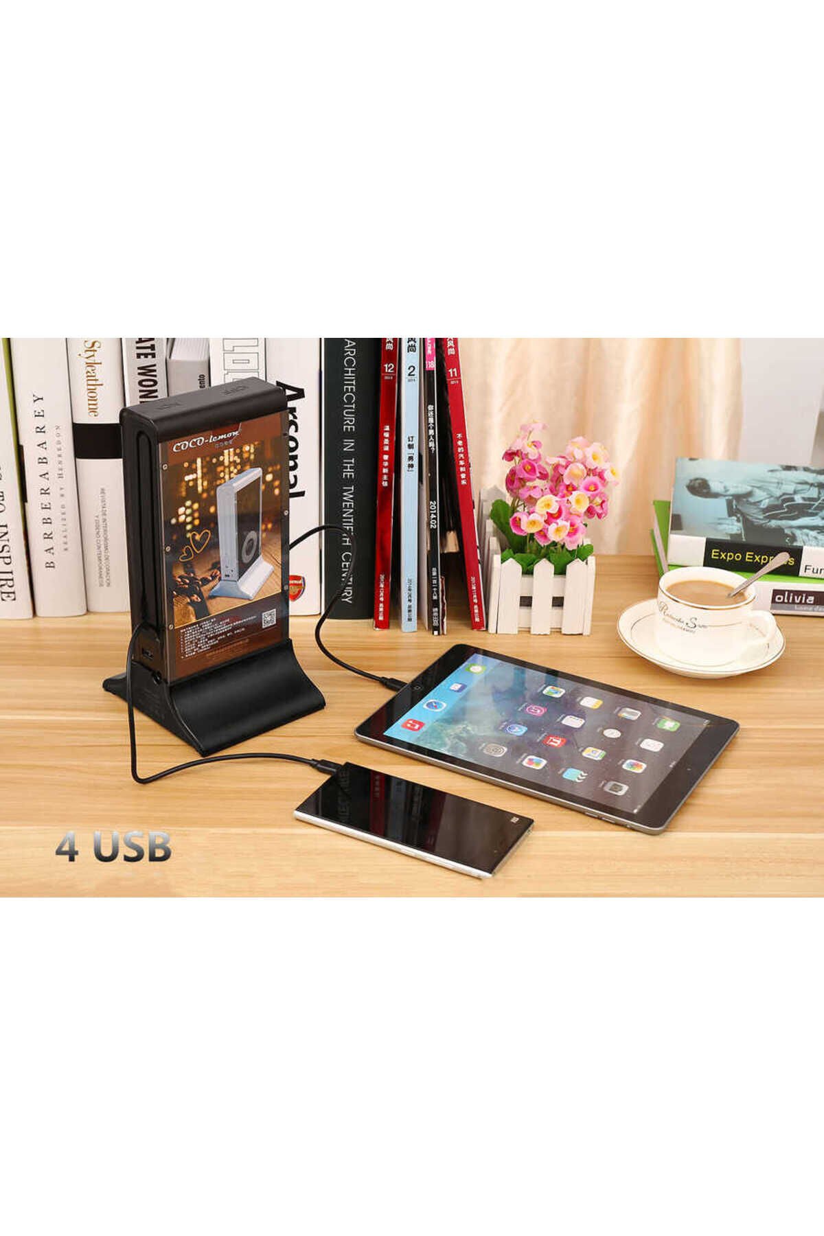 BSAY FYD-835A Masa Üstü Powerbank 40200 Mah-Siyah Siyah