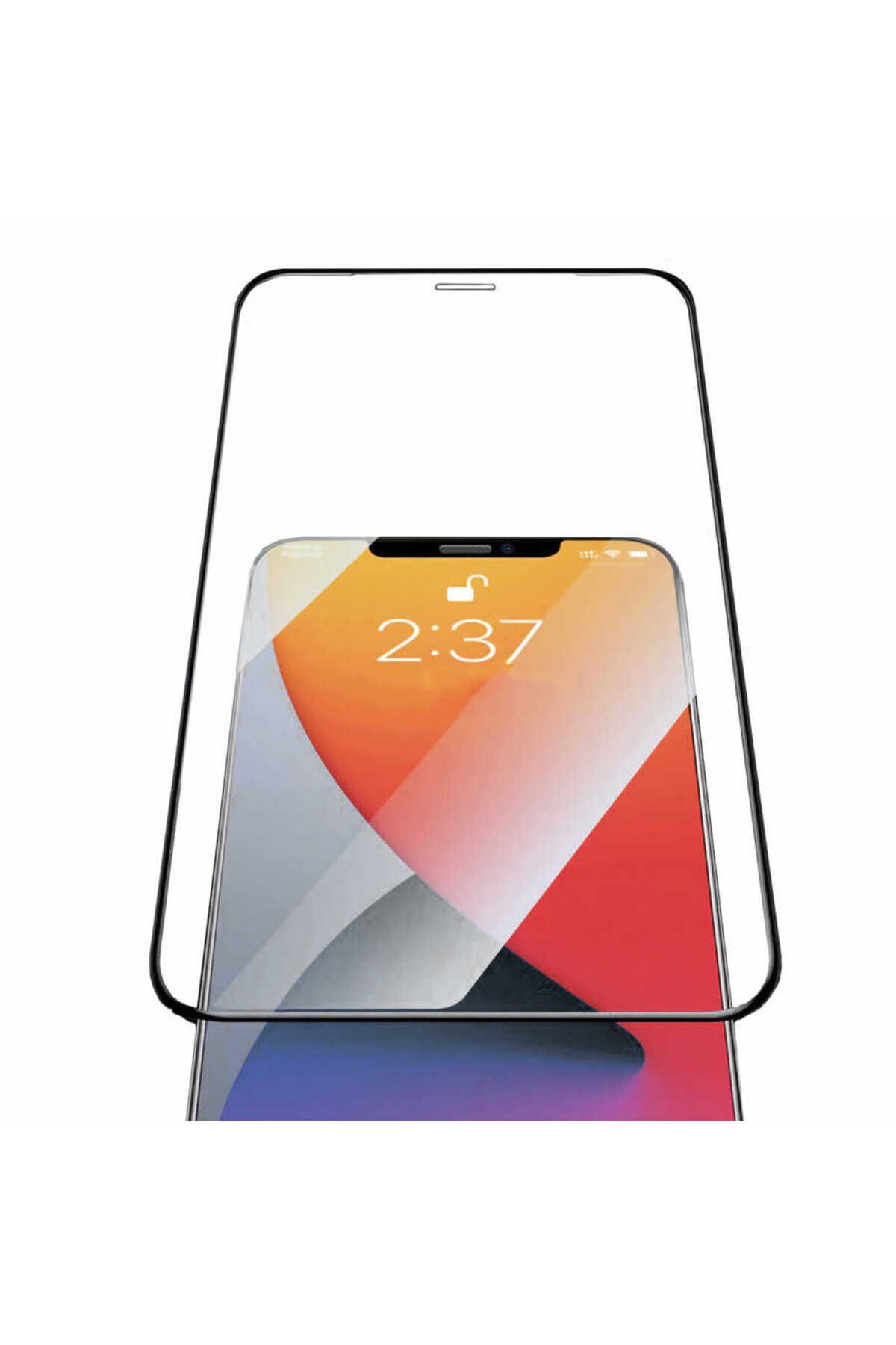 iPhone 12 Uyumlu BSAY Rika Premium Temperli Cam Ekran Koruyucu