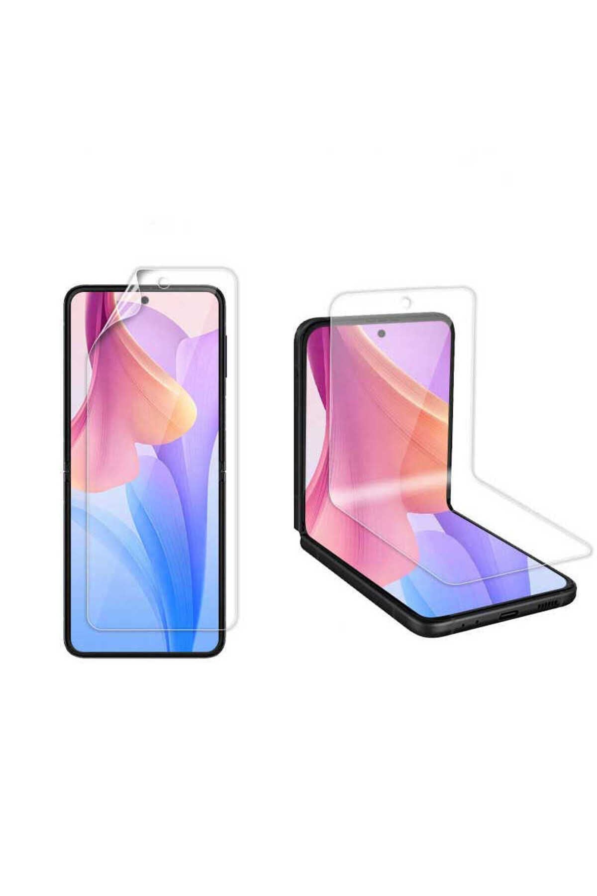 Galaxy Z Flip 4 Uyumlu BSAY Narr Tpu Ön Arka Body Ekran Koruyucu