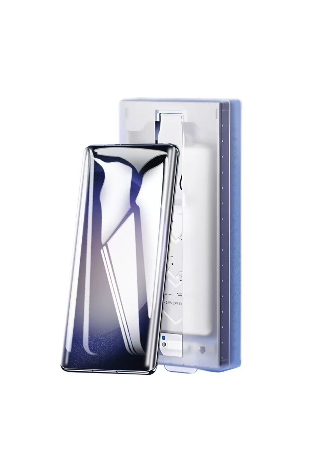 Galaxy S25 Ultra Zore Kolay Uygulama Aparatlı Easy Body Ekran Koruyucu - Şeffaf