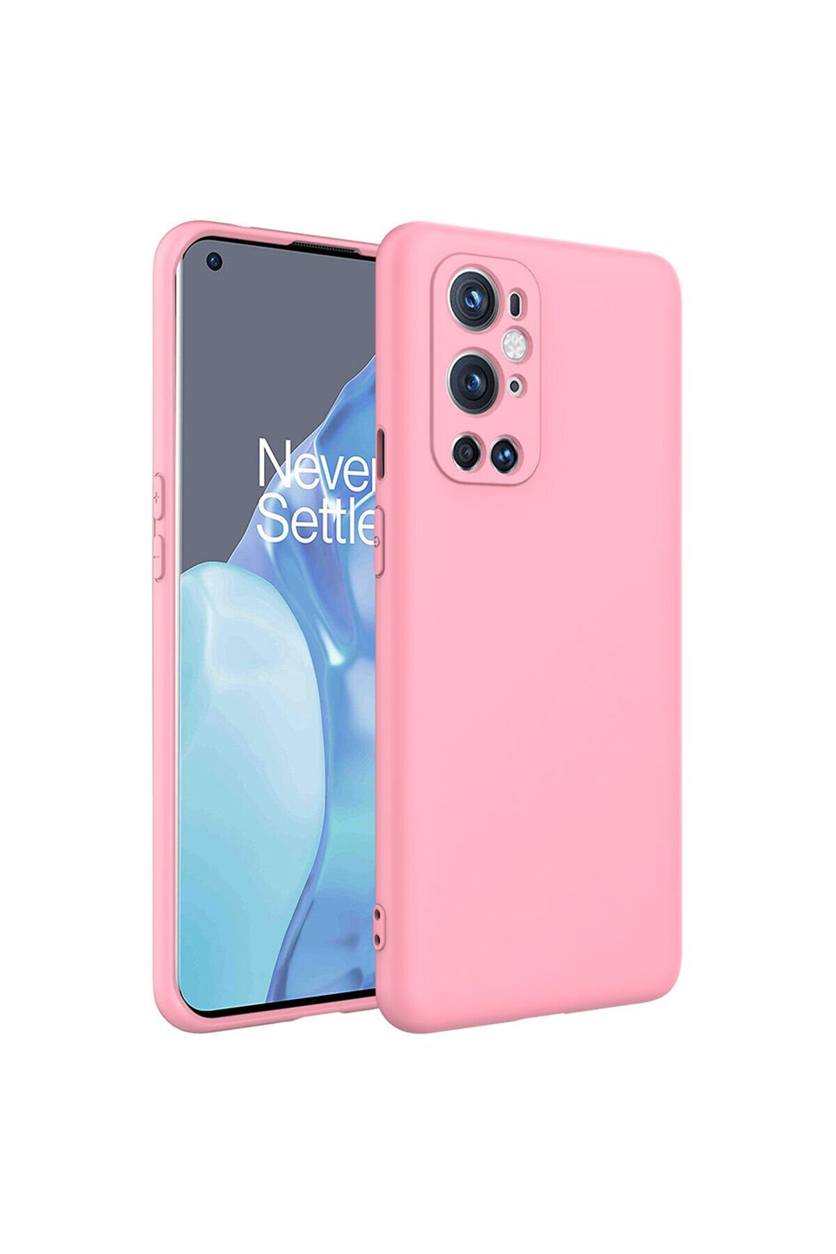One Plus 9 Pro Kılıf GZST Mara Lansman Kapak - Pembe Pembe