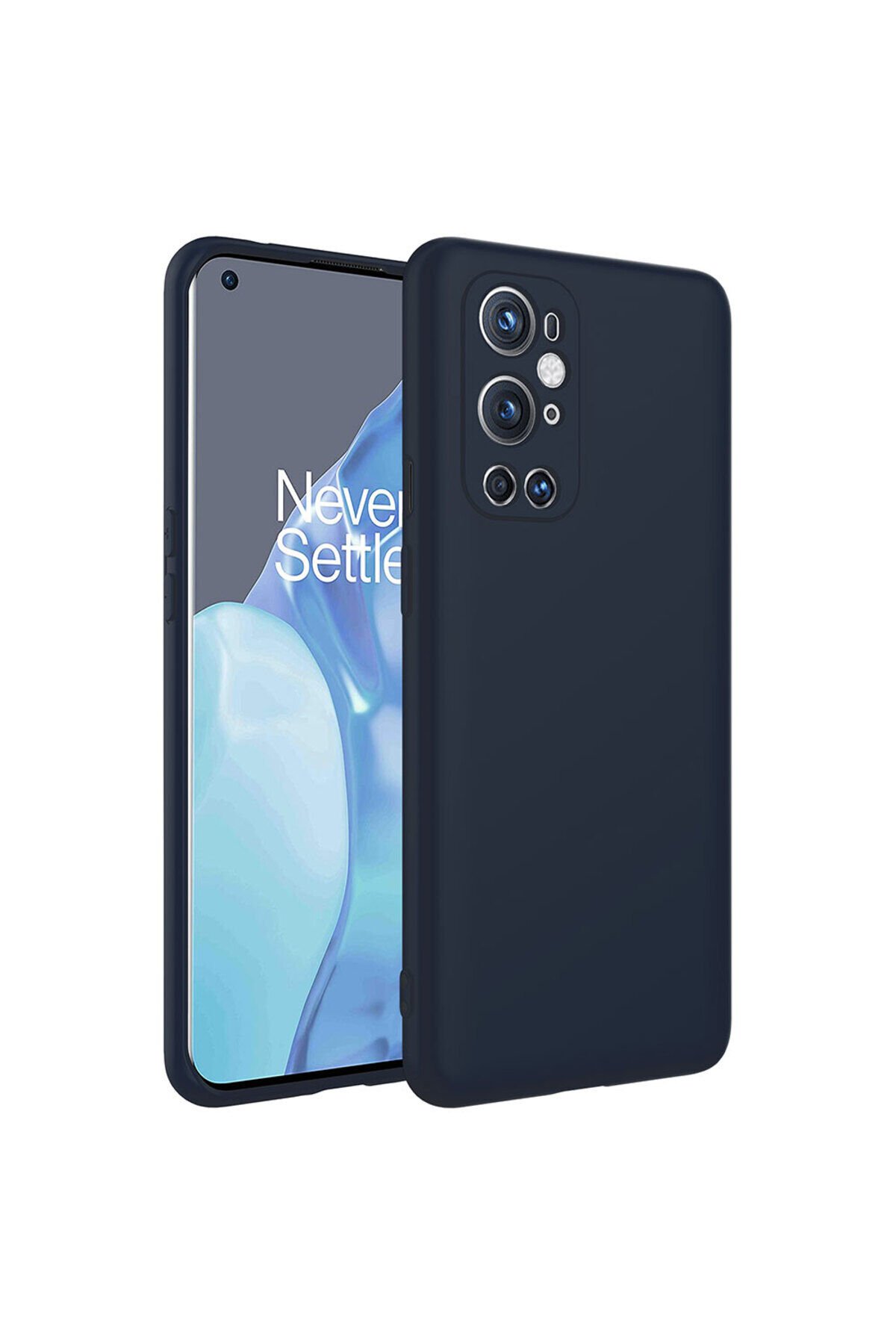 One Plus 9 Pro Kılıf GZST Mara Lansman Kapak - Pembe Lacivert