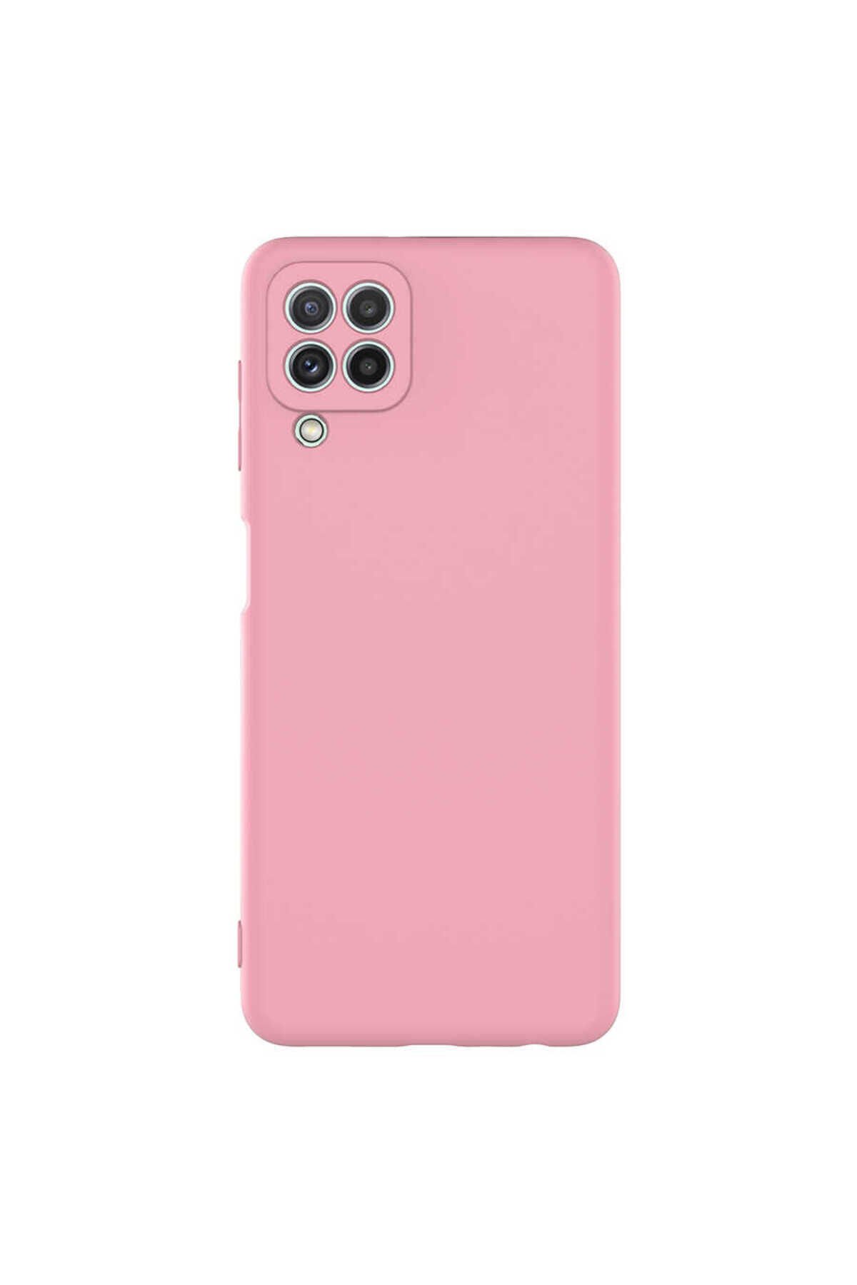 Galaxy A22 4G Kılıf BSAY Mara Lansman Kapak - Pembe Açık Pembe Açık
